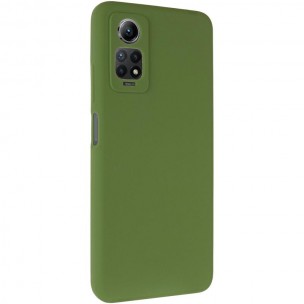 Чехол Silicone Cover Ummi Lakshmi Full Camera (AA) для Xiaomi Redmi Note 12 Pro 4G Зеленый / Dark green