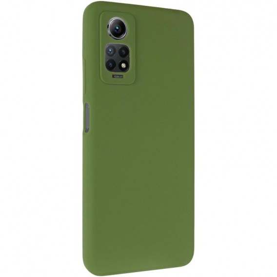 Чохол Silicone Cover Ummi Lakshmi Full Camera (AA) для Xiaomi Redmi Note 12 Pro 4G Зелений / Dark green