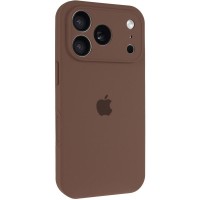 Чохол Silicone Case Full Camera Protective (AA) для Apple iPhone 17 Pro Max (6.9") Коричневий / Brown