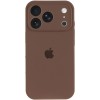 Чохол Silicone Case Full Camera Protective (AA) для Apple iPhone 17 Pro Max (6.9") Коричневий / Brown