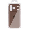 Чохол Silicone Case Full Camera Protective (AA) для Apple iPhone 17 Pro Max (6.9") Коричневий / Brown