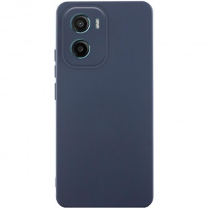 Чехол Silicone Cover Ummi Lakshmi Full Camera (AA) для Motorola Moto G06 Синий / Midnight Blue