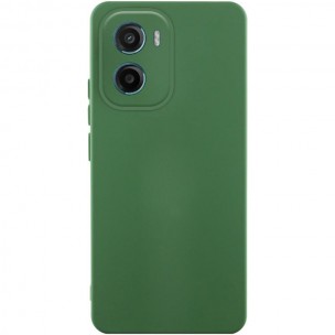 Чохол Silicone Cover Ummi Lakshmi Full Camera (AA) для Motorola Moto G06 Зелений / Dark green