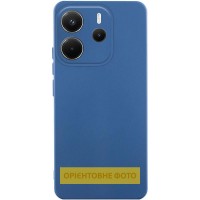 Чохол Silicone Cover Ummi Lakshmi Full Camera (AA) для Xiaomi Redmi Note 14 Pro 4G/5G Синій / Navy Blue