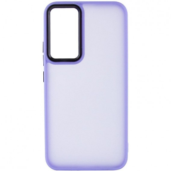 Чохол TPU+PC Lyon Frosted для Samsung Galaxy S25 Ultra Purple