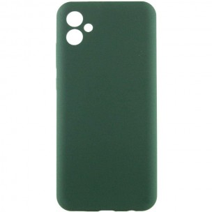 Чехол Silicone Cover Ummi Lakshmi Full Camera (AA) для Samsung Galaxy A06 Зеленый / Dark green