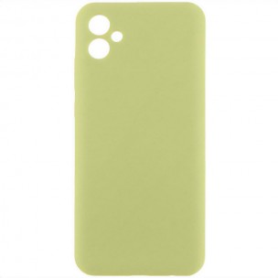Чохол Silicone Cover Ummi Lakshmi Full Camera (AA) для Samsung Galaxy A06 Жовтий / Mellow Yellow