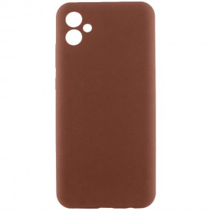 Чохол Silicone Cover Ummi Lakshmi Full Camera (AA) для Samsung Galaxy A06 Коричневий / Brown