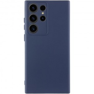 Чохол Silicone Cover Ummi Lakshmi Full Camera (AA) для Samsung Galaxy S25 Ultra Синій / Midnight Blue