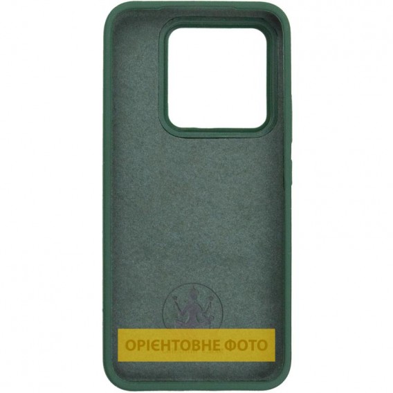 Чехол Silicone Cover Lakshmi (AAA) для Xiaomi 17 Pro Max Зеленый / Cyprus Green