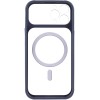 Чехол TPU+PC GETMAN Moon Clear with MagSafe для Apple iPhone 12 Pro Max / 13 Pro Max (6.7 дюйма) Blue