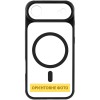 Чохол TPU+PC GETMAN Moon Clear with MagSafe для Apple iPhone 17 Air (6.5") Black