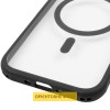 Чохол TPU+PC GETMAN Moon Clear with MagSafe для Apple iPhone 17 Air (6.5") Black