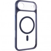 Чехол TPU+PC GETMAN Moon Clear with MagSafe для Apple iPhone 17 Air (6.5 дюйма) Blue