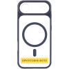 Чохол TPU+PC GETMAN Moon Clear with MagSafe для Apple iPhone 17 Air (6.5") Blue
