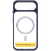 Чохол TPU+PC GETMAN Moon Clear with MagSafe для Apple iPhone 17 Air (6.5") Blue