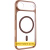 Чохол TPU+PC GETMAN Moon Clear with MagSafe для Apple iPhone 17 Air (6.5") Brown