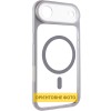 Чохол TPU+PC GETMAN Moon Clear with MagSafe для Apple iPhone 17 Air (6.5") Grey