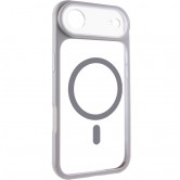 Чехол TPU+PC GETMAN Moon Clear with MagSafe для Apple iPhone 17 Air (6.5 дюйма) Grey