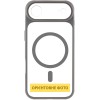 Чохол TPU+PC GETMAN Moon Clear with MagSafe для Apple iPhone 17 Air (6.5") Grey