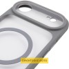 Чохол TPU+PC GETMAN Moon Clear with MagSafe для Apple iPhone 17 Air (6.5") Grey