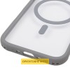 Чохол TPU+PC GETMAN Moon Clear with MagSafe для Apple iPhone 17 Air (6.5") Grey