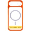 Чохол TPU+PC GETMAN Moon Clear with MagSafe для Apple iPhone 17 Air (6.5") Orange