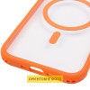 Чохол TPU+PC GETMAN Moon Clear with MagSafe для Apple iPhone 17 Air (6.5") Orange