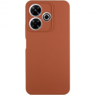 Чехол Silicone Cover Ummi Lakshmi Full Camera (AA) для Xiaomi Redmi 13 4G / Poco M6 4G Коричневый / Brown
