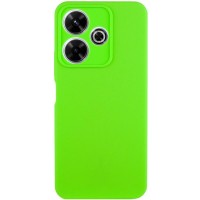 Чохол Silicone Cover Ummi Lakshmi Full Camera (AA) для Xiaomi Redmi 13 4G / Poco M6 4G Салатовий / Neon Green