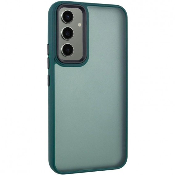 Чохол TPU+PC Lyon Frosted для Samsung Galaxy S26 Green
