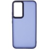Чехол TPU+PC Lyon Frosted для Samsung Galaxy S26 Ultra Navy Blue