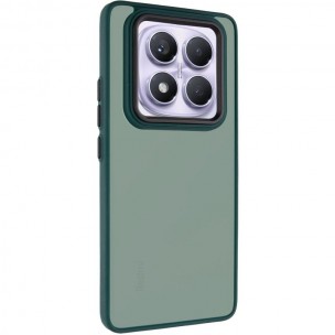 Чехол TPU+PC Lyon Frosted для Xiaomi Redmi Note 15 Pro 4G Green