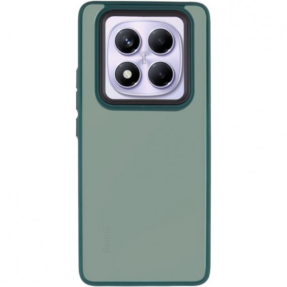 Чохол TPU+PC Lyon Frosted для Xiaomi Redmi Note 15 Pro 4G Green