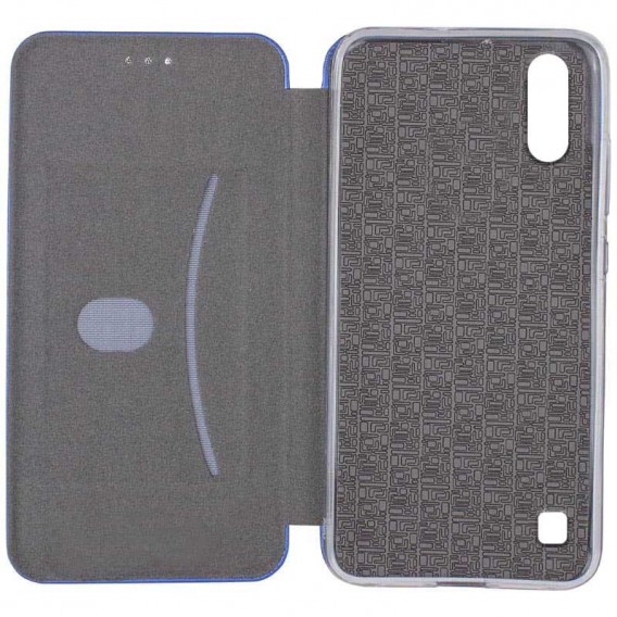 Кожаный чехол-книжка Classy для Samsung Galaxy A10 (A105F) Синий