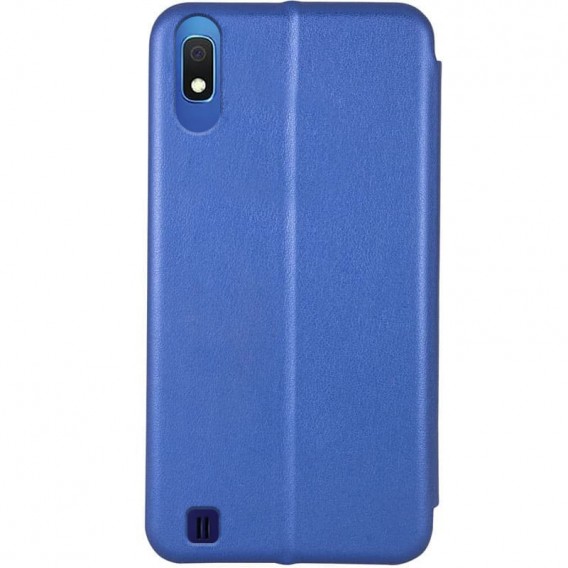 Кожаный чехол-книжка Classy для Samsung Galaxy A10 (A105F) Синий