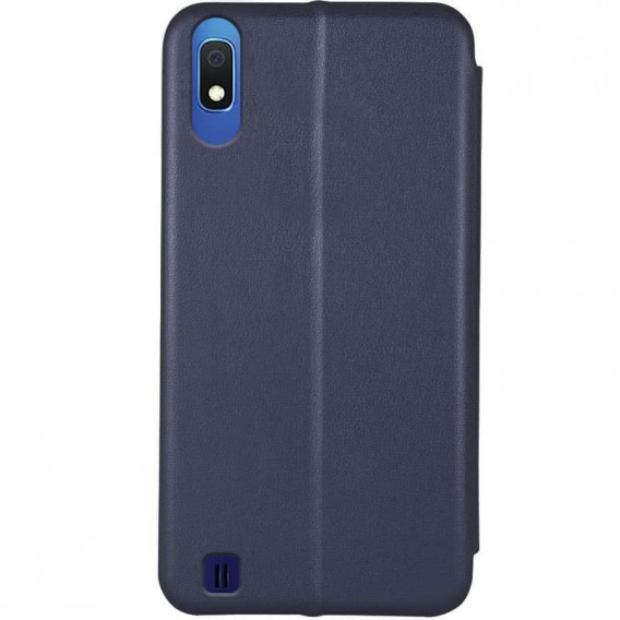 Шкіряний чохол-книжка Classy для Samsung Galaxy A10 (A105F) Темно-синій