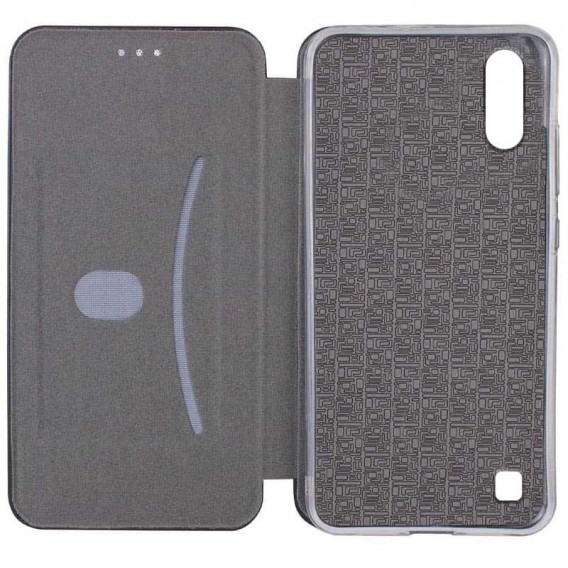 Шкіряний чохол-книжка Classy для Samsung Galaxy A10 (A105F) Темно-синій