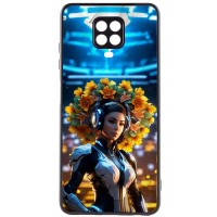 TPU+PC чохол Prisma Ladies для Xiaomi Redmi Note 9s / Note 9 Pro / Note 9 Pro Max Cyberpunk