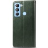 Шкіряний чохол-книжка GETMAN Gallant (PU) для TECNO Pop 5 LTE Зелений
