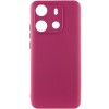 Чехол Silicone Cover Lakshmi Full Camera (A) для Tecno Spark Go 2023 Бордовый / Marsala