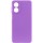 Чохол Silicone Cover Lakshmi Full Camera (A) для Oppo A17 Фіолетовий / Purple