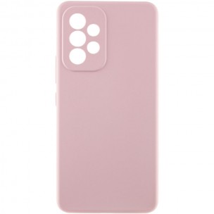 Чохол Silicone Cover Lakshmi Full Camera (AAA) для Samsung Galaxy A33 5G Рожевий / Pink Sand