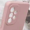Чохол Silicone Cover Lakshmi Full Camera (AAA) для Samsung Galaxy A33 5G Рожевий / Pink Sand