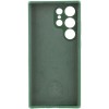 Чохол Silicone Cover Lakshmi Full Camera (AAA) для Samsung Galaxy S23 Ultra Зелений / Cyprus Green