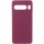 Чохол Silicone Cover Lakshmi Full Camera (AAA) для Google Pixel 8 Pro Бордовий / Plum