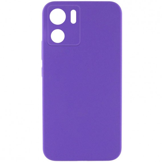 Чехол Silicone Cover Lakshmi Full Camera (AAA) для Motorola Edge 40 Фиолетовый / Amethyst