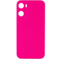 Чохол Silicone Cover Lakshmi Full Camera (AAA) для Oppo A57s / A77s Рожевий / Barbie pink