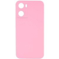 Чохол Silicone Cover Lakshmi Full Camera (AAA) для Oppo A57s / A77s Рожевий / Light pink