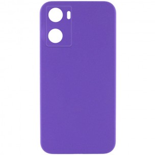 Чехол Silicone Cover Lakshmi Full Camera (AAA) для Oppo A57s / A77s Фиолетовый / Amethyst